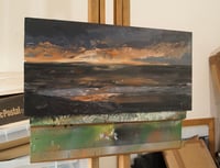 Image 2 of Welsh Sunset (West Coast) (Original Painting)