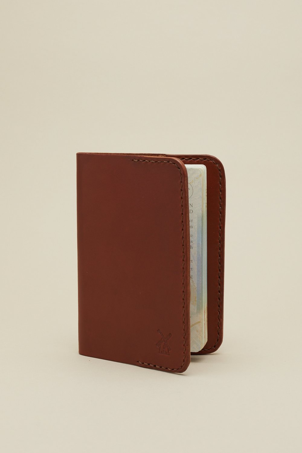 Image of Passport Case in Mahogany
