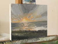 Image 2 of Summer Sunset (Wales) - Original Painting (50% off)