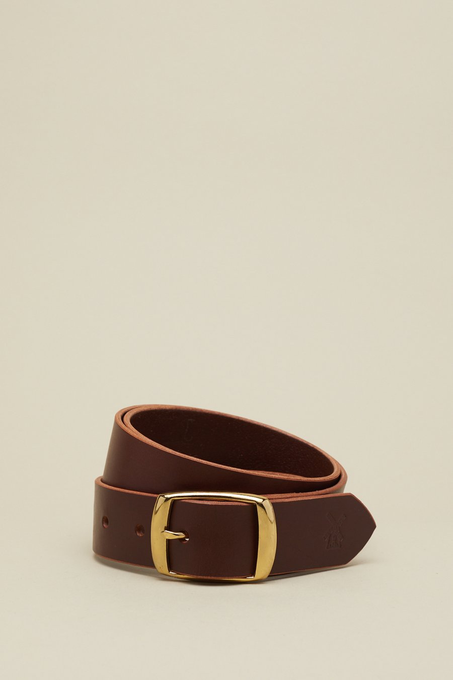 Image of Square Buckle in Chestnut