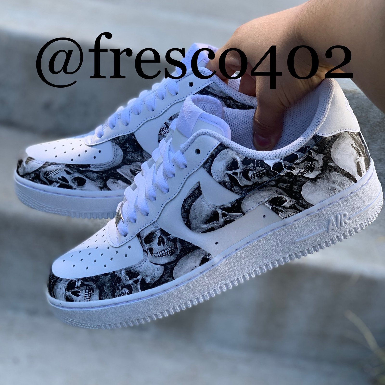 hydro dipping nike air force ones