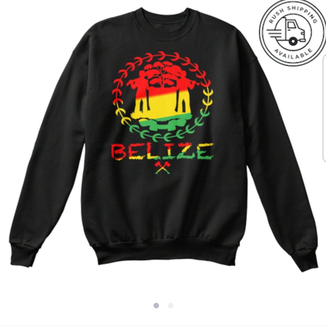 Image of BELIZE - RASTA HOODIE/CREWNECK SWEATER 