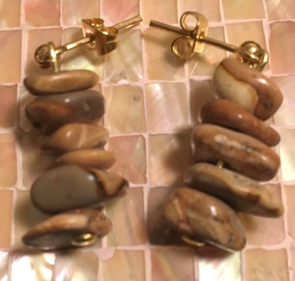 Image of Jasper earrings
