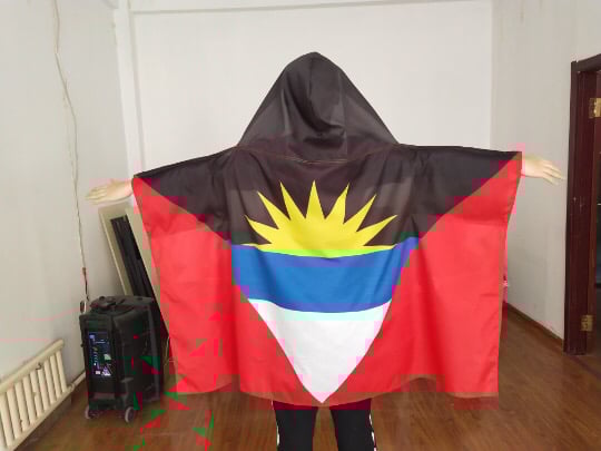 Image of Rep your island Handsfree Flag Hoody Cape (Tell us your country)