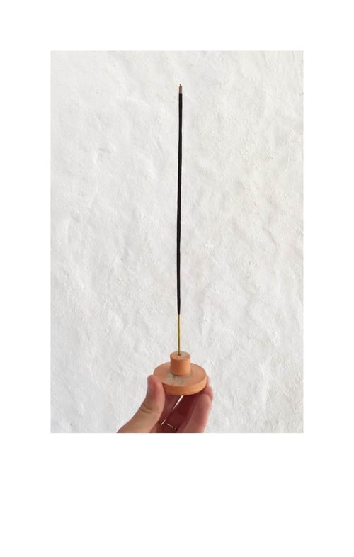 Image of Terracotta incense holder