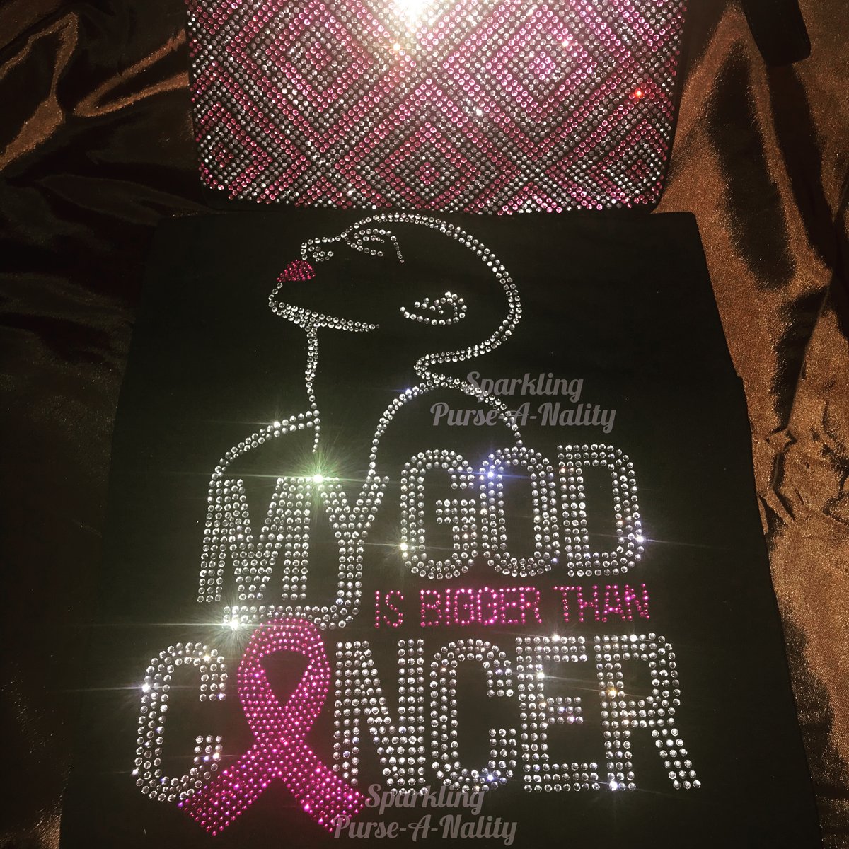 Image of "Sparkling" My God is Bigger Than Cancer