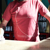 Image 1 of Unisex Golden Ratio Red T
