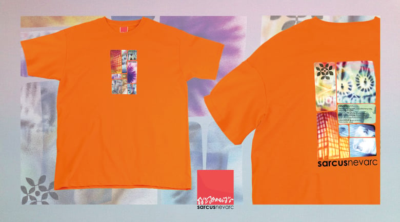 Image of Photosynthesis VHS t-shirt Orange