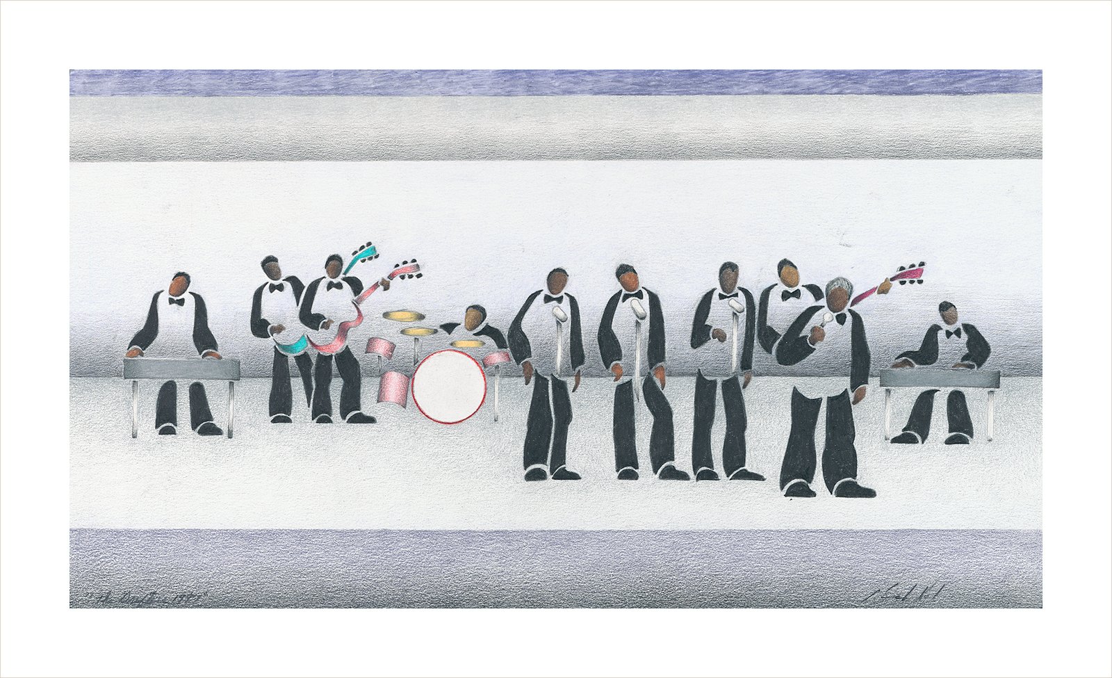 The Drifters Print | Musical Art