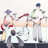 Image 5 of It Ain't Nothing But The Blues Print (22 in)