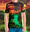 Venomous Cascade All Over Print Shirt by Mark Cooper Art