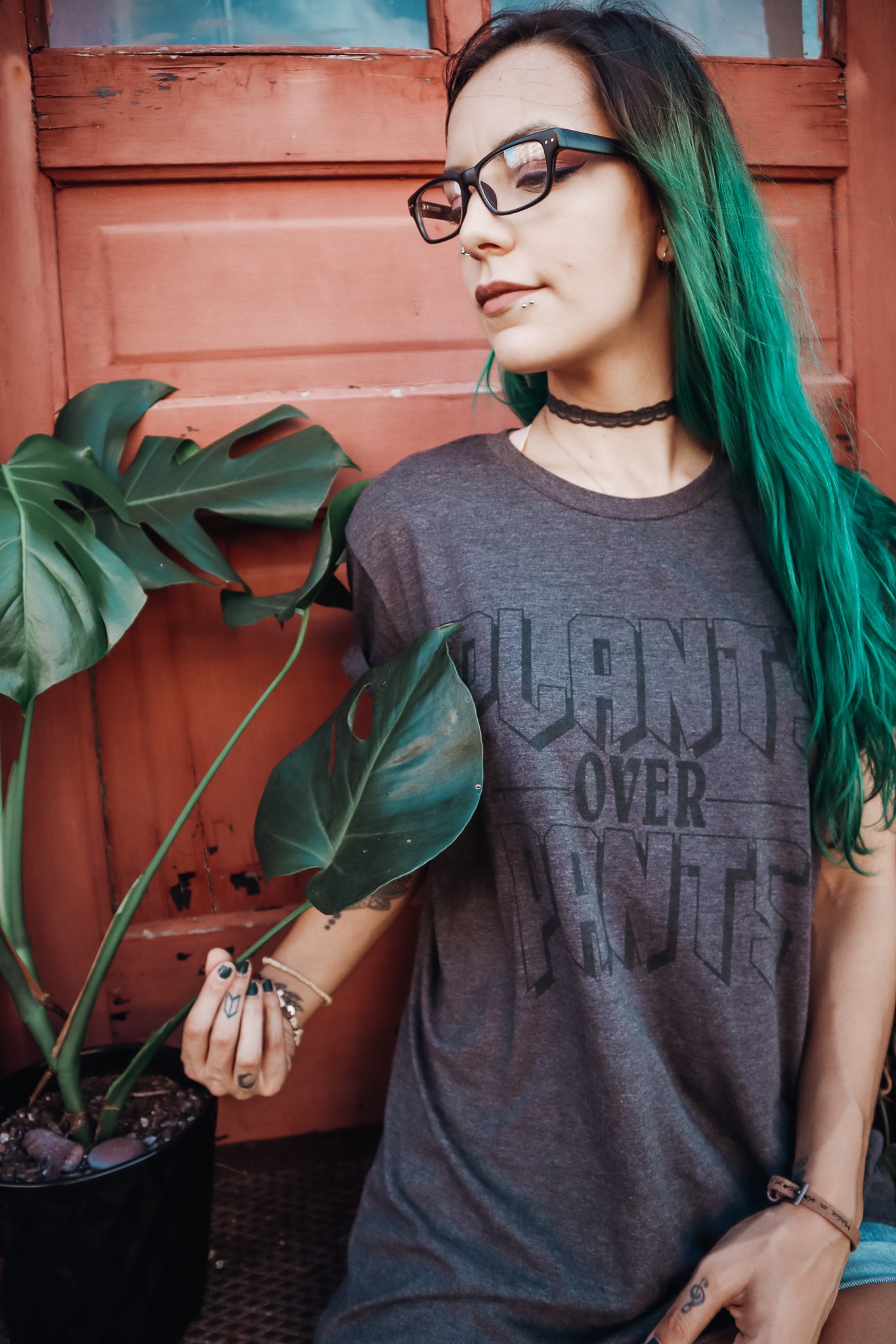 Image of Plant>Pants Grey