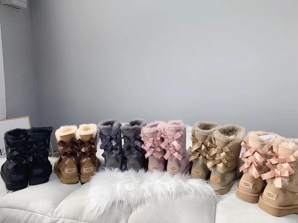 ugg double bow