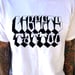 Image of Went Cholo Block Letter T (white)