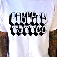Image 1 of Went Cholo Block Letter T (white)