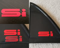 Image 4 of 88-91 Honda CRX Replica Emblem Kit (Si HF etc Raised Letter Badges) 