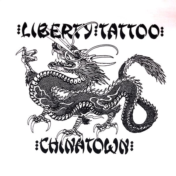 Image of Chinatown Dragon T (white)