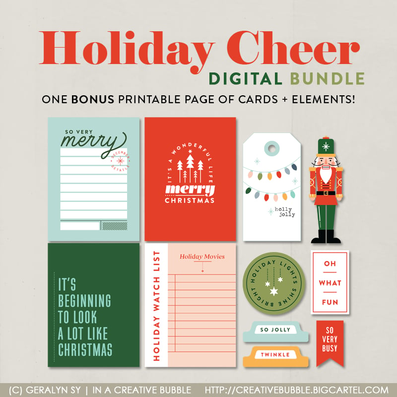 Download Holiday Cheer Bundle (Digital) | In a Creative Bubble