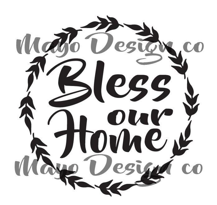 Image of Bless our Home SVG