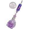 Large Amethyst Elestial Flower Crystal Pendant 