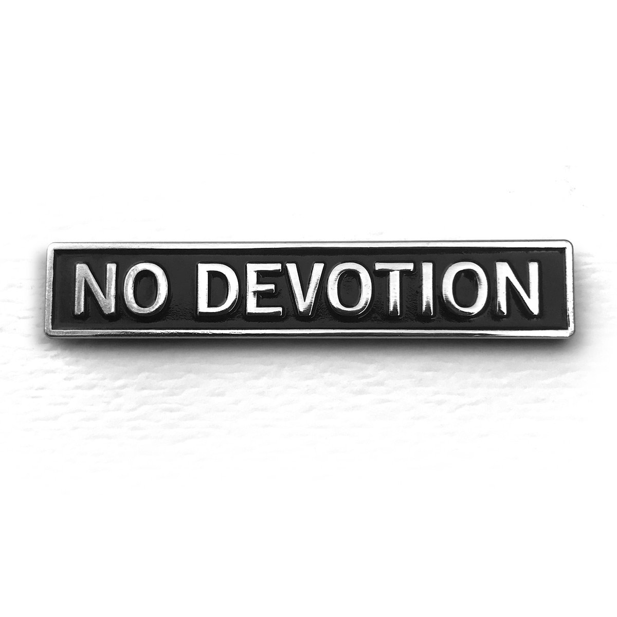 Image of No Devotion Pin