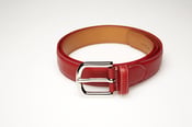 Image of Belt Red Leather