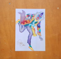 Image 1 of Melinda Gebbie Mandrill Signed Print