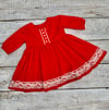 Vintage Dress in Red 