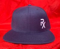 Image 1 of Flawless Rx SnapBack (Navy/White)