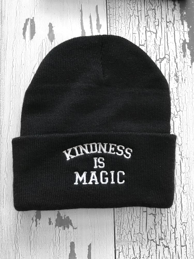 Image of Kindness is magic beanie