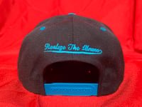 Image 3 of Flawless Rx SnapBack (Blk/Teal)