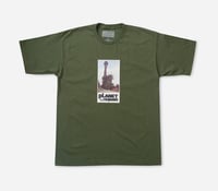 Planet Of The Humans Tee Olive