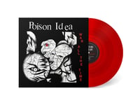 Image 1 of POISON IDEA - "War All The Time" LP (2023 PRESSING - Opaque Red)
