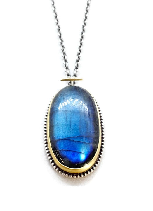 Image of Labradorite in Gold