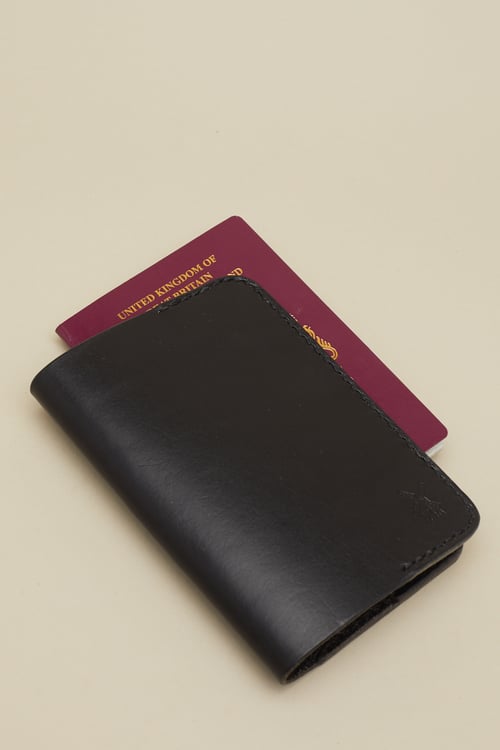 Image of Passport Case in Coal