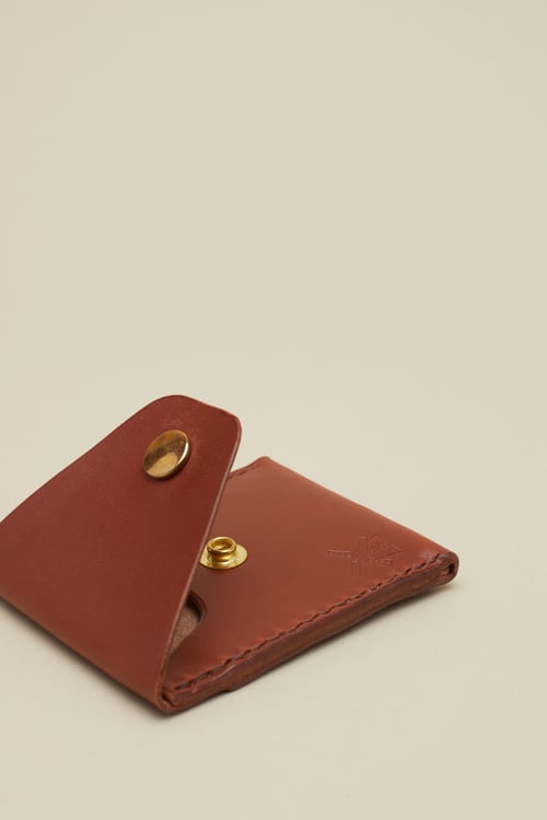 Image of Card Pouch in Mahogany