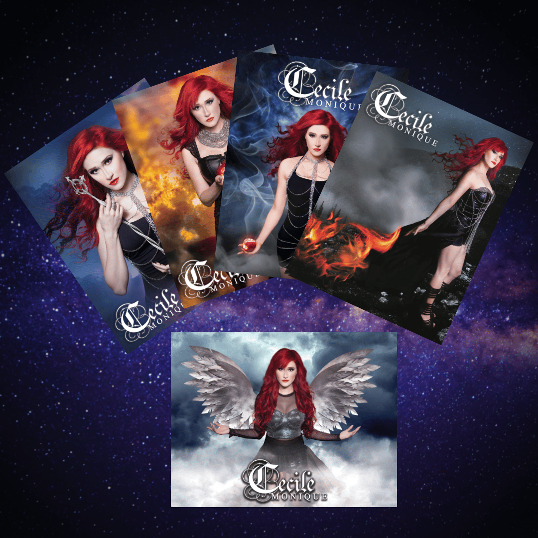 Image of Cecile Monique - GENESIS - Album Artwork 5 Poster Set