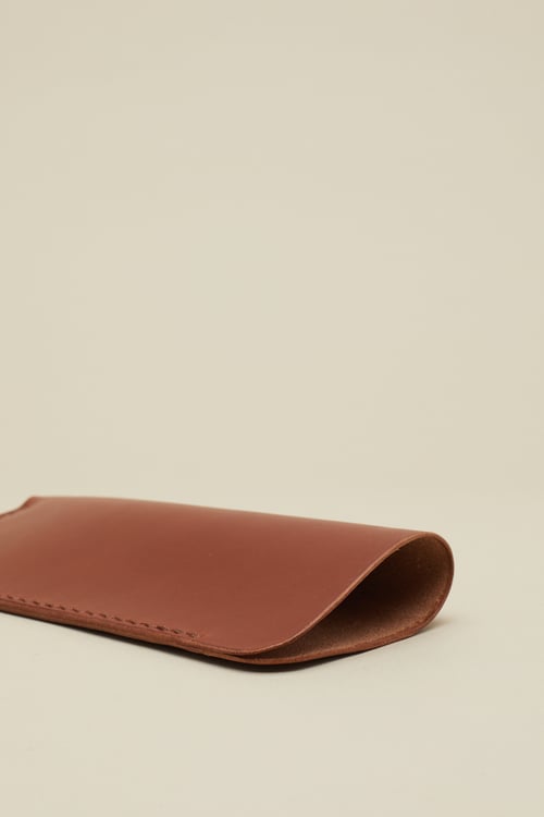 Image of Glasses Slip in Mahogany