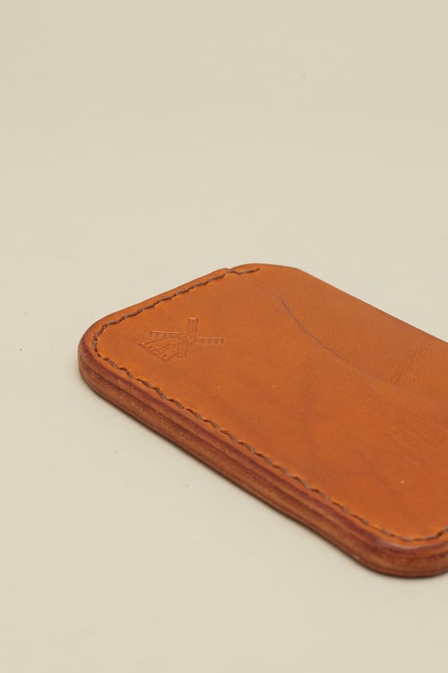 Image of Card Holder in Tan