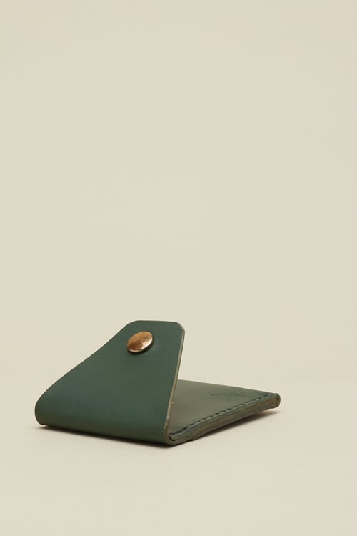 Image of Card Pouch in Racing Green