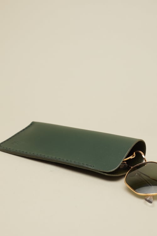 Image of Glasses Slip in Racing Green