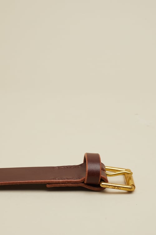 Image of Roller Buckle in Chestnut