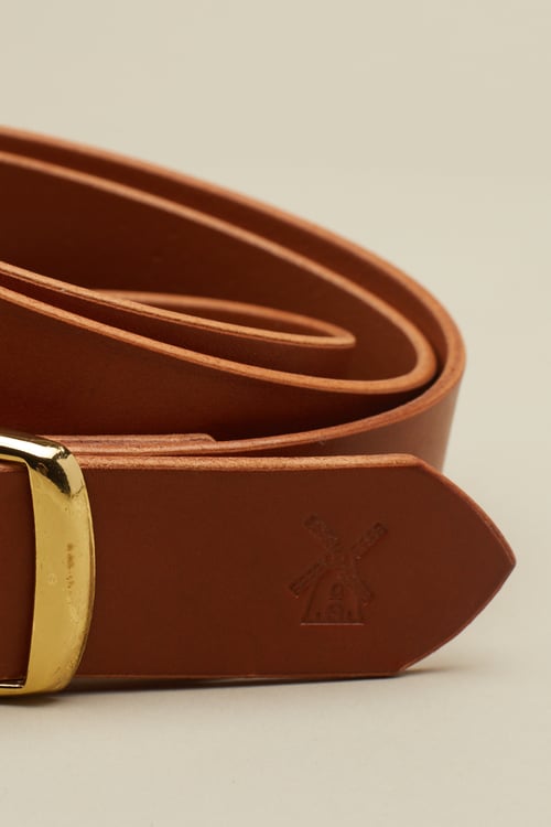 Image of Square Buckle in Tan