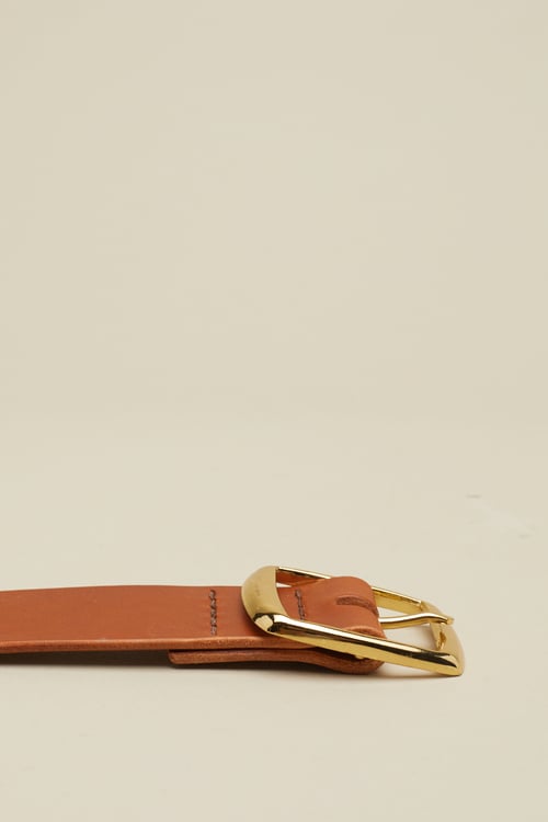 Image of Square Buckle in Tan