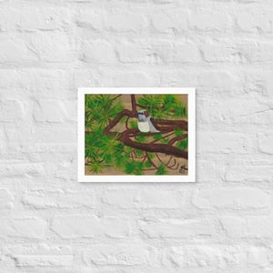 Image of Calm and Waiting at Dawn Framed Poster