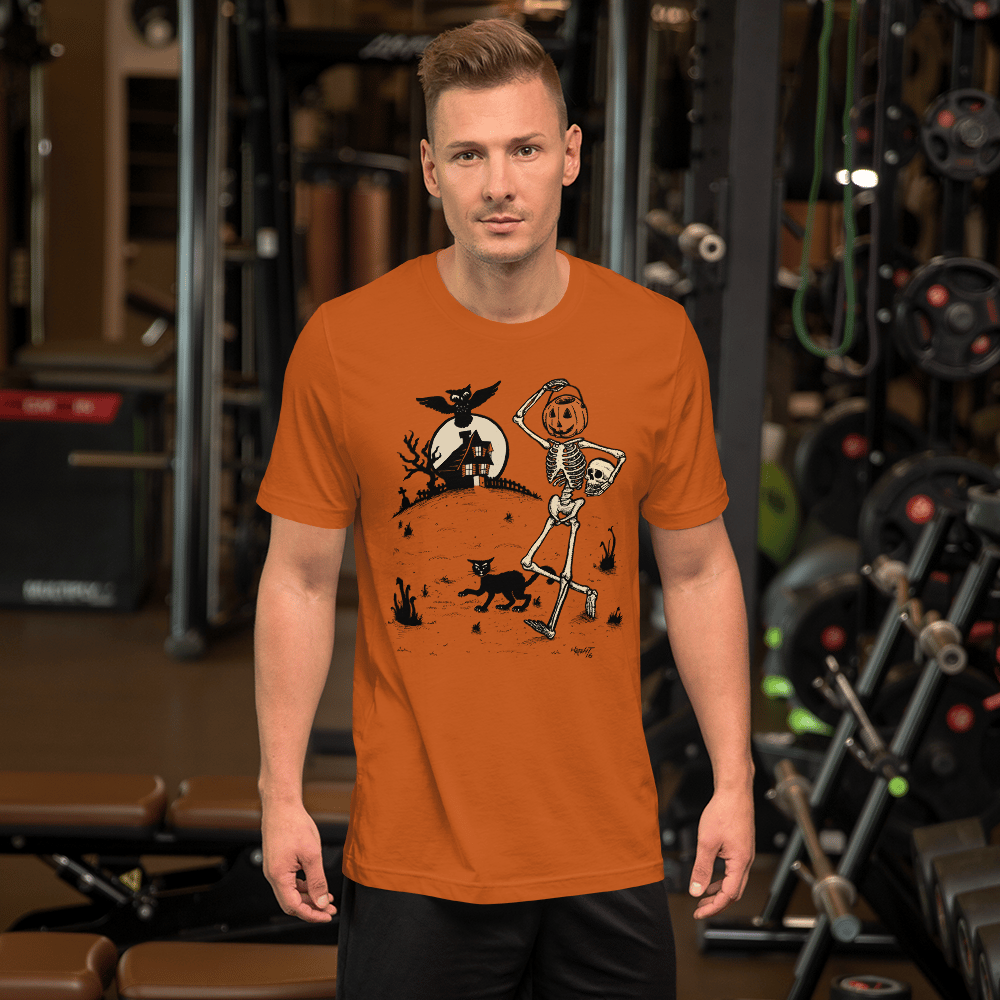'Pumpkin Pail Head' T-shirt
