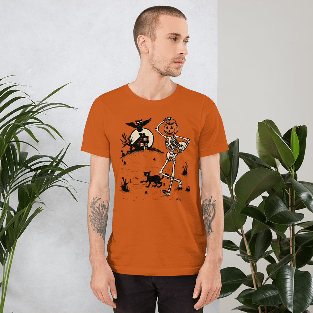 'Pumpkin Pail Head' T-shirt