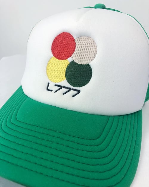 Image of L777 CC CAP (GREEN/WHITE)