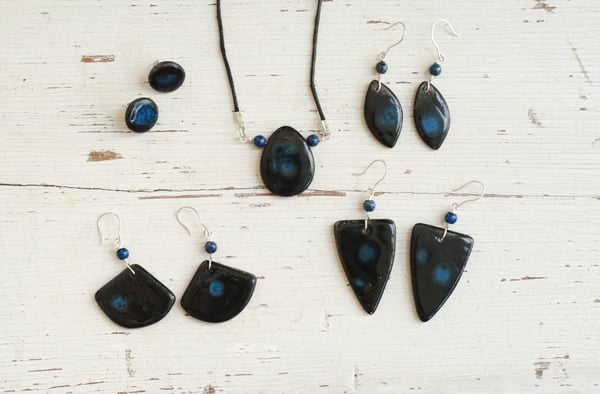 Image of Glacier Storm Dangle Earrings