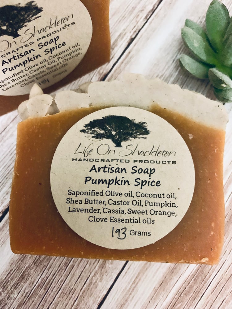 Image of Pumpkin Spice Artisan Soap